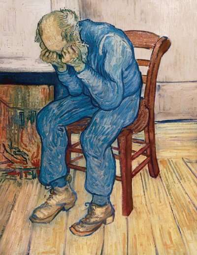 Old Man in Sorrow by Van Gogh